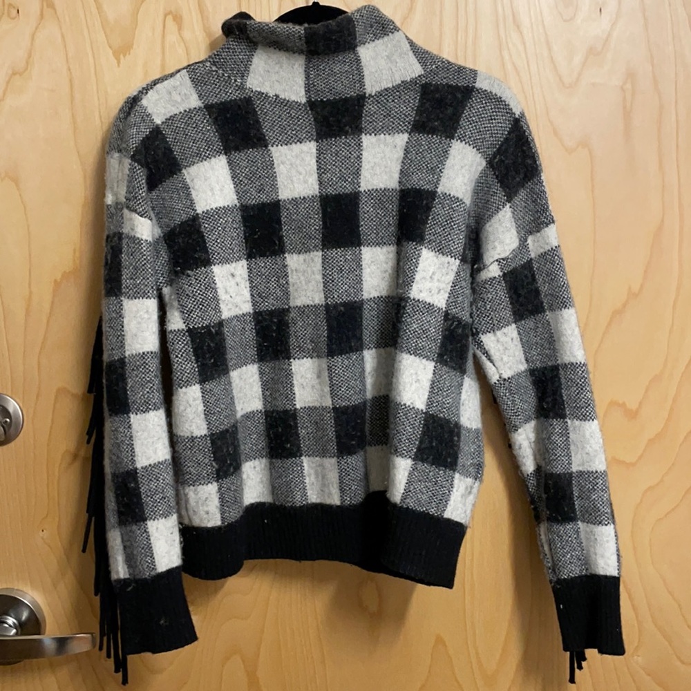 Women’s Ralph Lauren Turtleneck Fringed Sweater